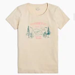 J Crew graphic tee